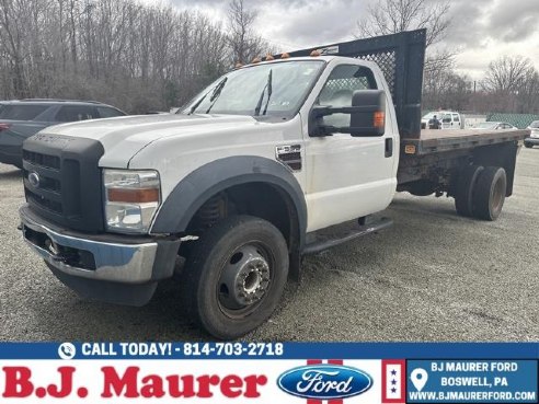 2008 Ford F-550 Super Duty White, Boswell, PA