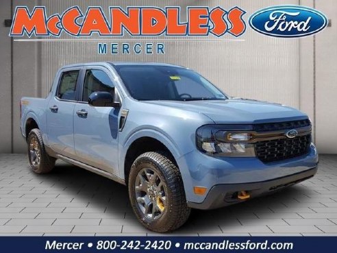 2024 Ford Maverick XLT Azure Gray Metallic Tri-Coat, Mercer, PA