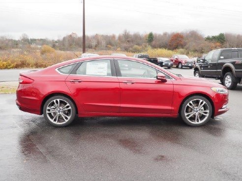 2017 Ford Fusion Titanium Ruby Red Metallic Tinted Clearcoat, Portsmouth, NH