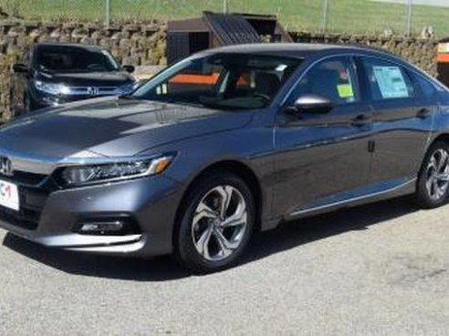 2018 Honda Accord Sedan EX-L Modern Steel Metallic, Lawrence, MA