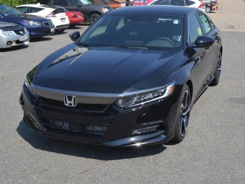 2018 Honda Accord Sedan Sport Crystal Black Pearl, Lawrence, MA