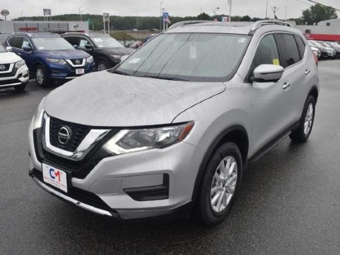 2018 Nissan Rogue SV Brilliant Silver, Lawrence, MA