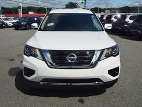 2018 Nissan Pathfinder S Glacier White, Lawrence, MA