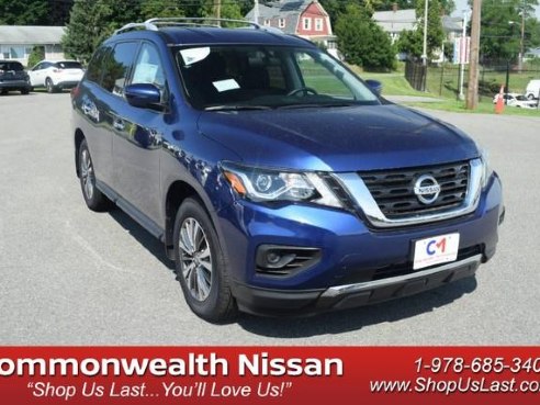 2018 Nissan Pathfinder S Caspian Blue, Lawrence, MA