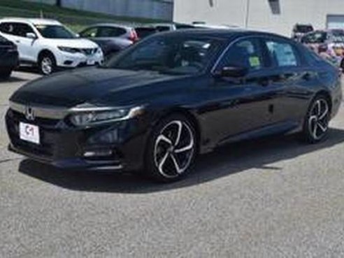 2018 Honda Accord Sedan Sport 1.5T Crystal Black Pearl, Lawrence, MA