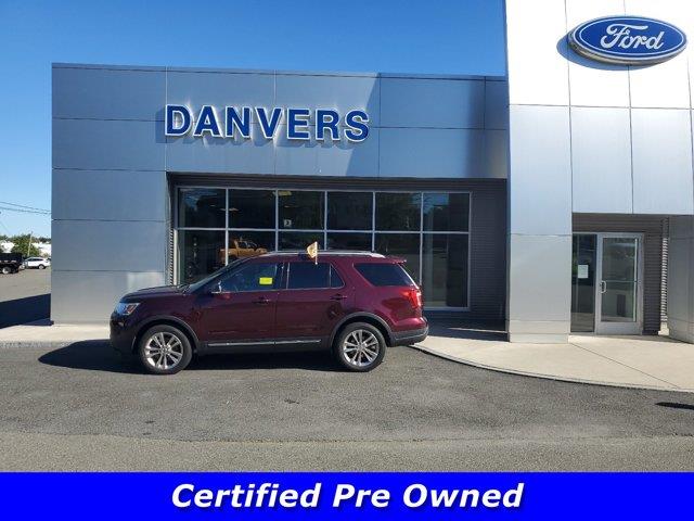 2019 Ford Explorer XLT Burgundy Velvet Metallic Tinted Clearcoat, Danvers, MA