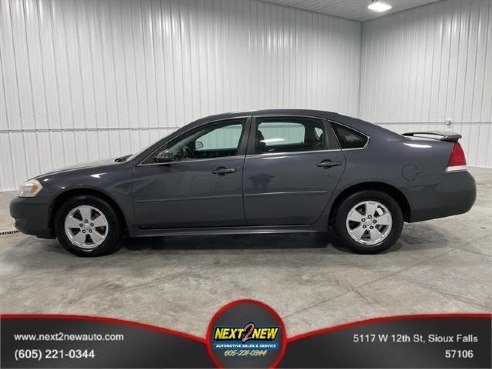 2010 Chevrolet Impala LT Sedan 4D Gray, Sioux Falls, SD