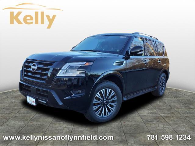 2023 Nissan Armada 4x4 SUPER BLACK, LYNNFIELD, MA