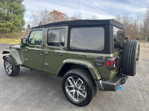 2024 Jeep Wrangler 4xe Sport S Sarge Green Clearcoat, Hermitage, PA