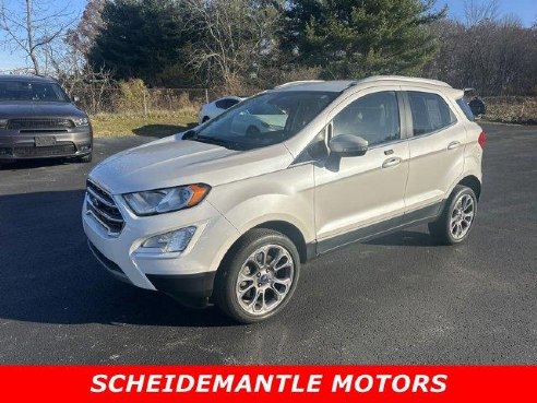 2019 Ford EcoSport Titanium White, Hermitage, PA