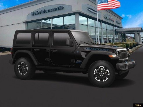 2024 Jeep Wrangler 4xe Rubicon Black Clearcoat, Hermitage, PA