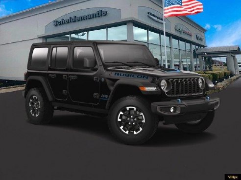 2024 Jeep Wrangler 4xe Rubicon Black Clearcoat, Hermitage, PA