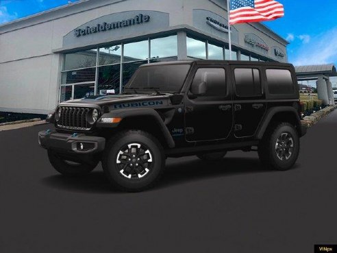 2024 Jeep Wrangler 4xe Rubicon Black Clearcoat, Hermitage, PA