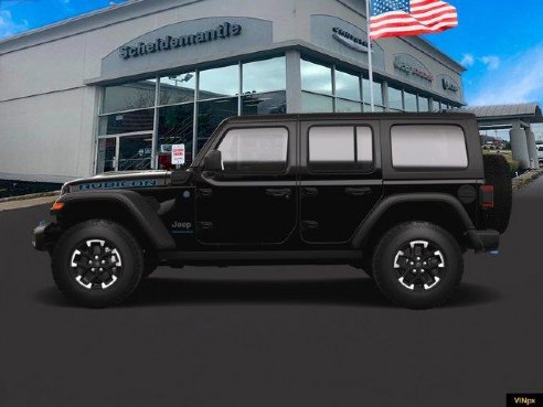 2024 Jeep Wrangler 4xe Rubicon Black Clearcoat, Hermitage, PA