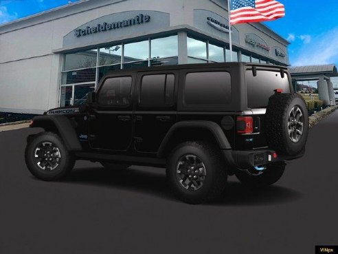 2024 Jeep Wrangler 4xe Rubicon Black Clearcoat, Hermitage, PA