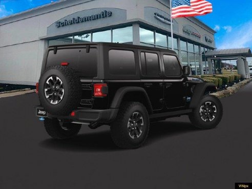 2024 Jeep Wrangler 4xe Rubicon Black Clearcoat, Hermitage, PA