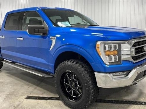 2021 Ford F-150 XLT Pickup 4D 5 1-2 ft Blue, Sioux Falls, SD