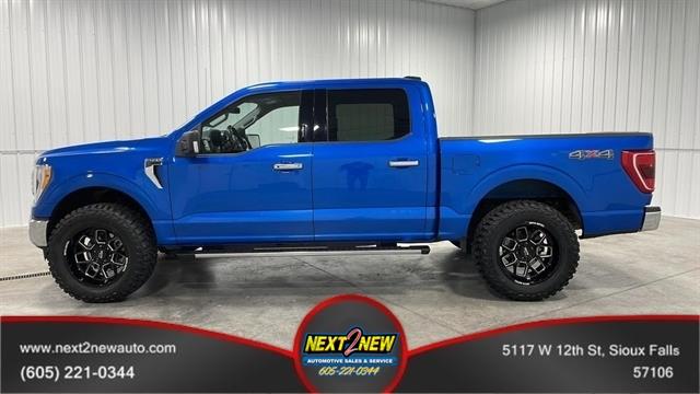 2021 Ford F-150 XLT Pickup 4D 5 1-2 ft Blue, Sioux Falls, SD