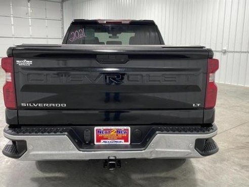 2021 Chevrolet Silverado 1500 LT Pickup 4D 6 1-2 ft Black, Sioux Falls, SD