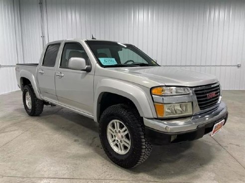 2010 GMC Canyon SLE Pickup 4D 5 ft Silver, Sioux Falls, SD