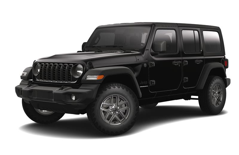 2024 Jeep Wrangler 4-DOOR SPORT S Black, Lynnfield, MA