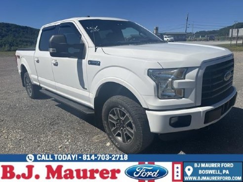 2016 Ford F-150 XLT White, Boswell, PA