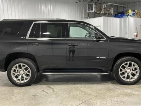 2018 GMC Yukon SLT Sport Utility 4D Black, Sioux Falls, SD