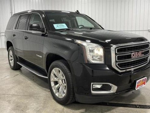 2018 GMC Yukon SLT Sport Utility 4D Black, Sioux Falls, SD