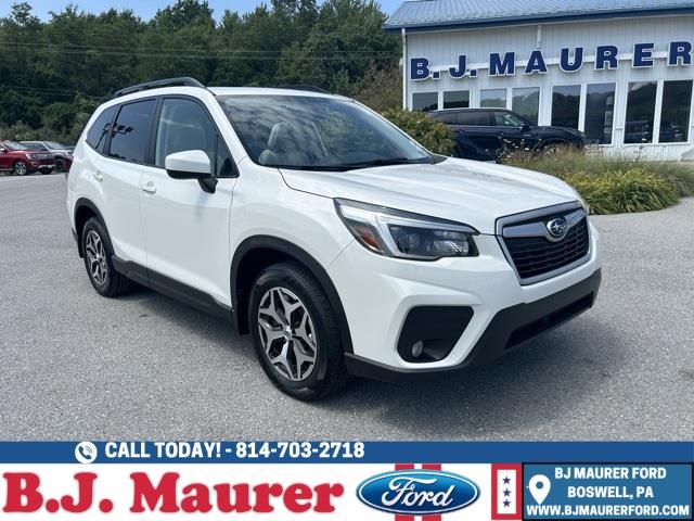 2021 Subaru Forester Premium White, Boswell, PA