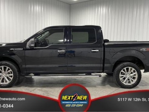 2018 Ford F-150 XLT Pickup 4D 6 1-2 ft Black, Sioux Falls, SD