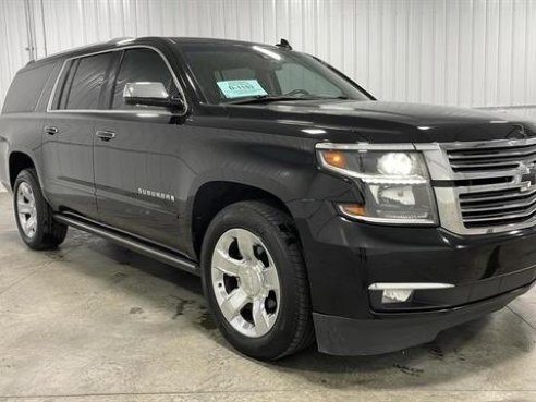 2017 Chevrolet Suburban Premier Sport Utility 4D Black, Sioux Falls, SD