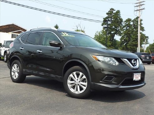 2015 Nissan Rogue SV Dk. Green, Concord, NH