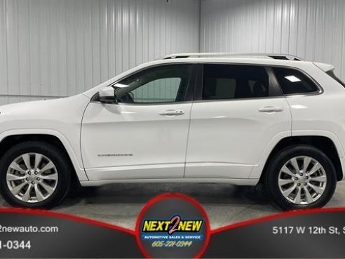 2017 Jeep Cherokee Overland Sport Utility 4D White, Sioux Falls, SD