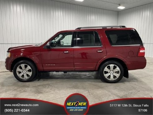 2016 Ford Expedition Platinum Sport Utility 4D MAROON, Sioux Falls, SD