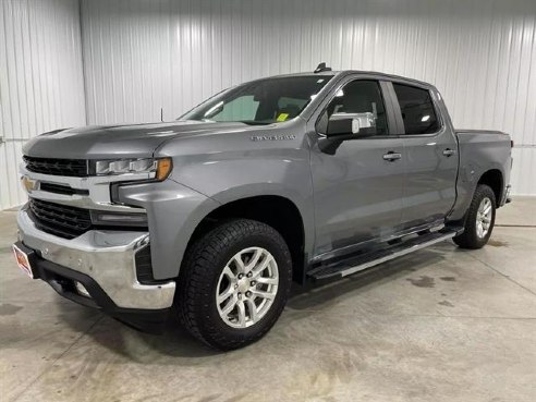 2021 Chevrolet Silverado 1500 LT Pickup 4D 5 3-4 ft Gray, Sioux Falls, SD