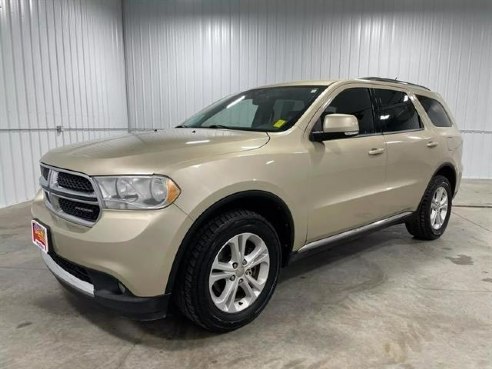 2011 Dodge Durango Crew Sport Utility 4D Beige, Sioux Falls, SD