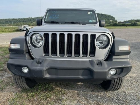 2021 Jeep Wrangler Unlimited Sport Altitude Silver, Boswell, PA