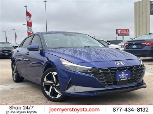 2023 Hyundai Elantra Hybrid Limited Blue, Houston, TX