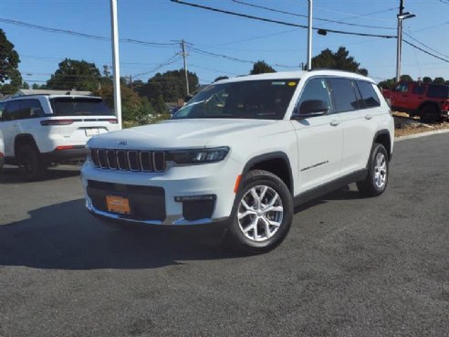 2021 Jeep Grand Cherokee L Limited Bright White Clearcoat, Lynnfield, MA