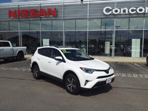 2017 Toyota RAV4 XLE White, Concord, NH