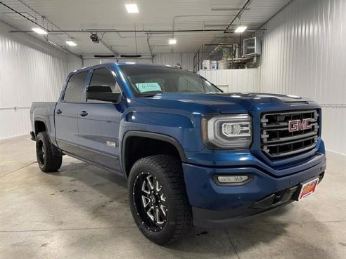 2017 GMC Sierra 1500 SLT Pickup 4D 6 1-2 ft Blue, Sioux Falls, SD