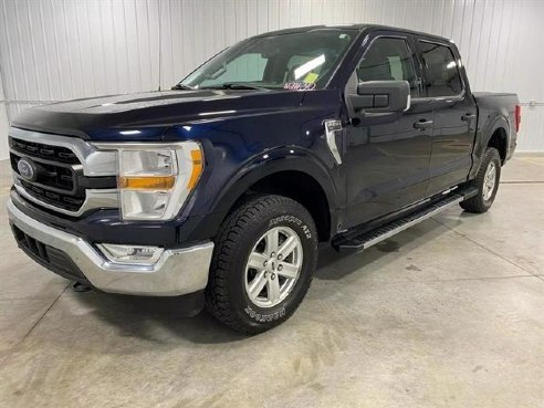 2021 Ford F-150 XLT Pickup 4D 5 1-2 ft Blue, Sioux Falls, SD