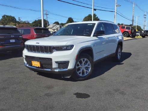 2021 Jeep Grand Cherokee L Limited Bright White Clearcoat, Lynnfield, MA