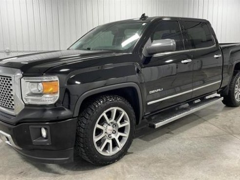 2015 GMC Sierra 1500 Denali Pickup 4D 5 3-4 ft Black, Sioux Falls, SD