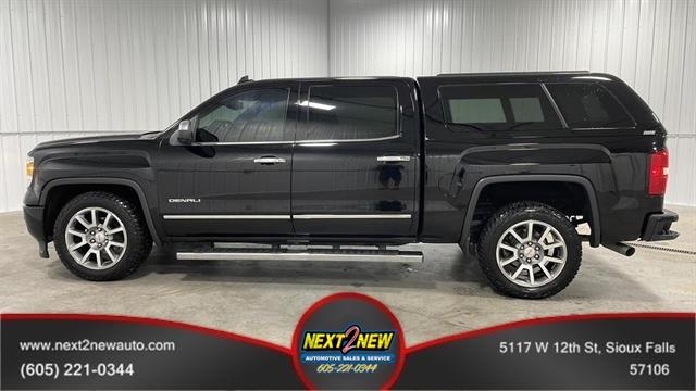 2015 GMC Sierra 1500 Denali Pickup 4D 5 3-4 ft Black, Sioux Falls, SD