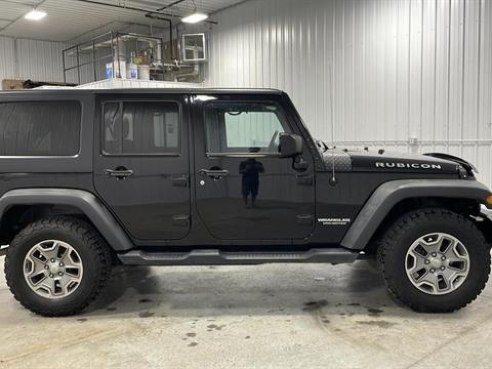 2015 Jeep Wrangler Unlimited Rubicon Sport Utility 4D Black, Sioux Falls, SD