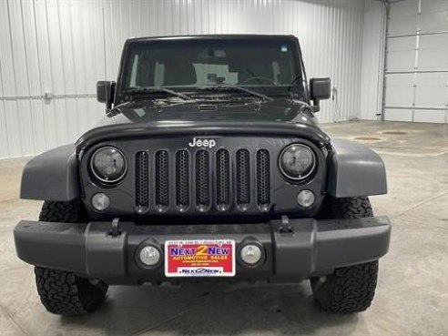 2015 Jeep Wrangler Unlimited Rubicon Sport Utility 4D Black, Sioux Falls, SD