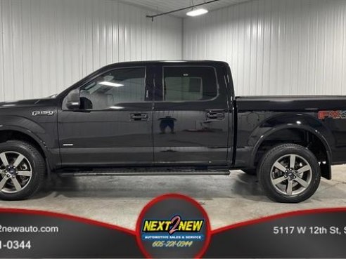 2016 Ford F-150 XLT Pickup 4D 5 1-2 ft Black, Sioux Falls, SD