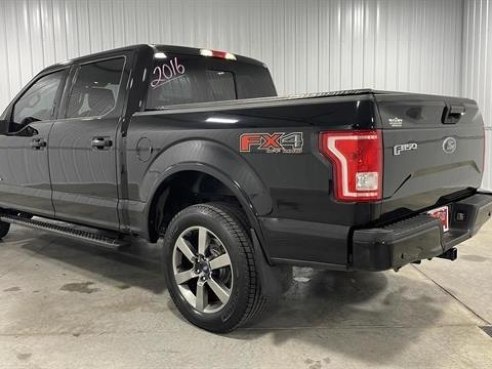 2016 Ford F-150 XLT Pickup 4D 5 1-2 ft Black, Sioux Falls, SD