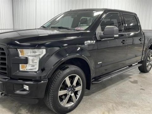 2016 Ford F-150 XLT Pickup 4D 5 1-2 ft Black, Sioux Falls, SD